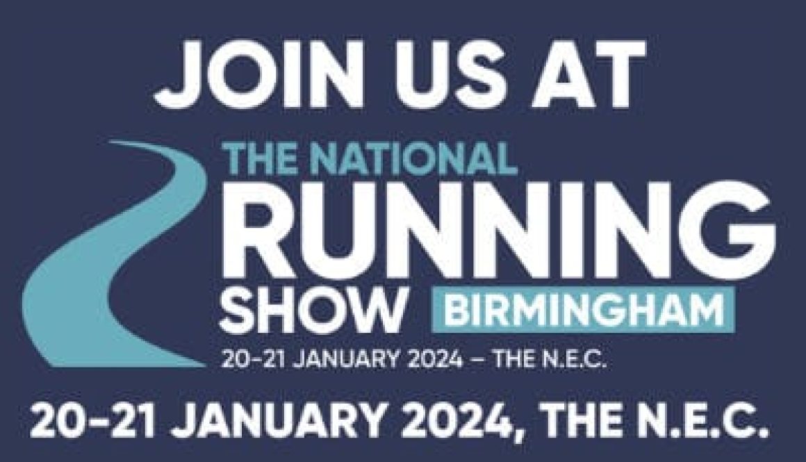 Mann Broadbent at The National Running Show